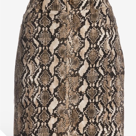 Boston Proper Python Print Skort New - Picture 3 of 7
